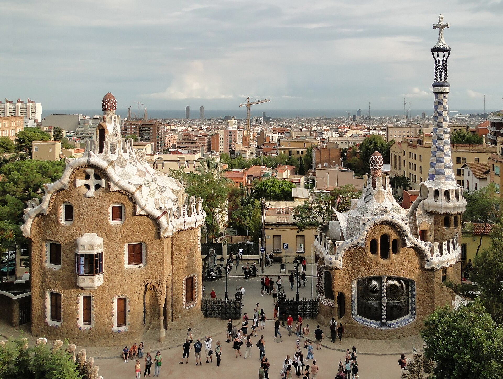 Park Guell w Barcelonie