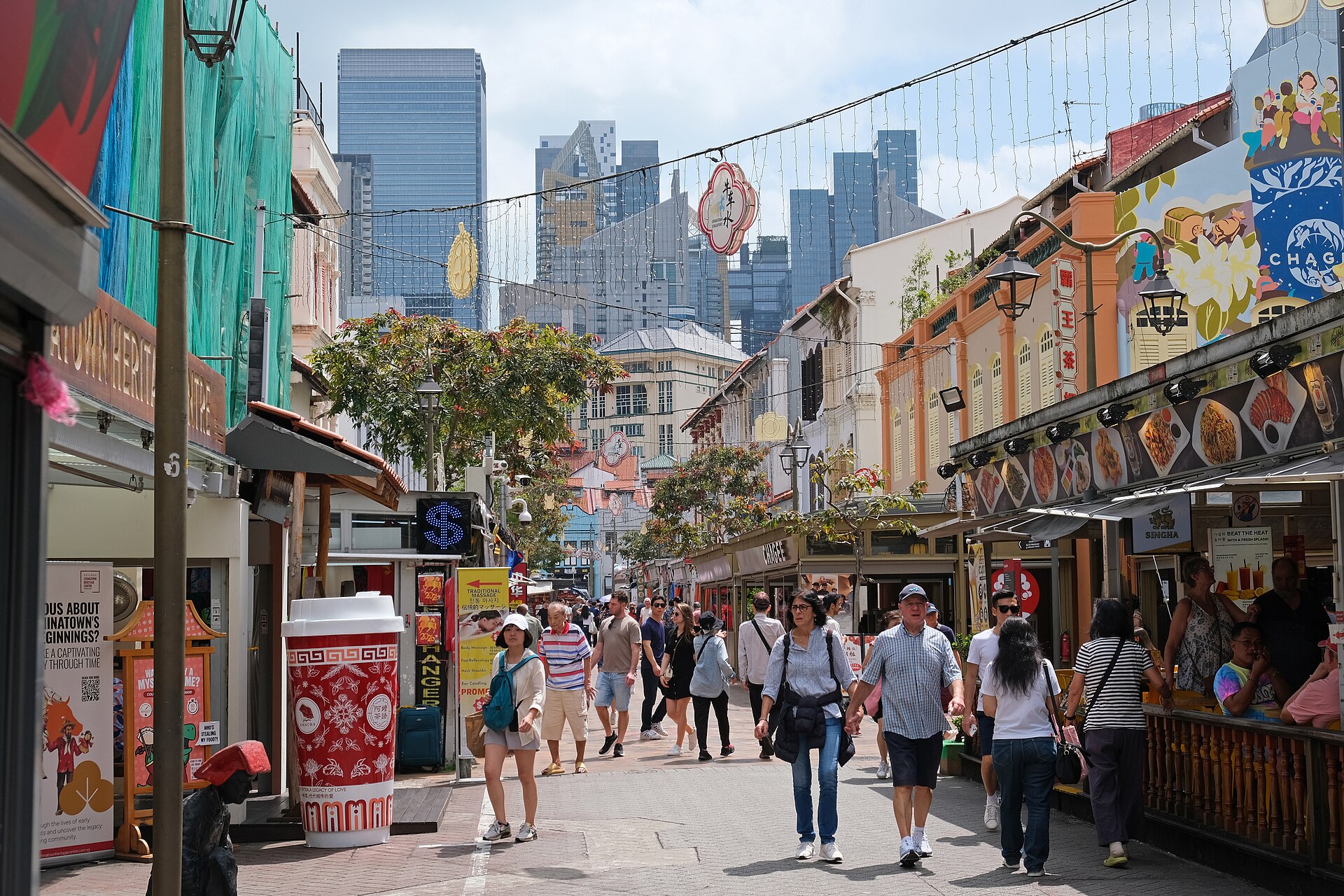 Chinatown w Singapurze