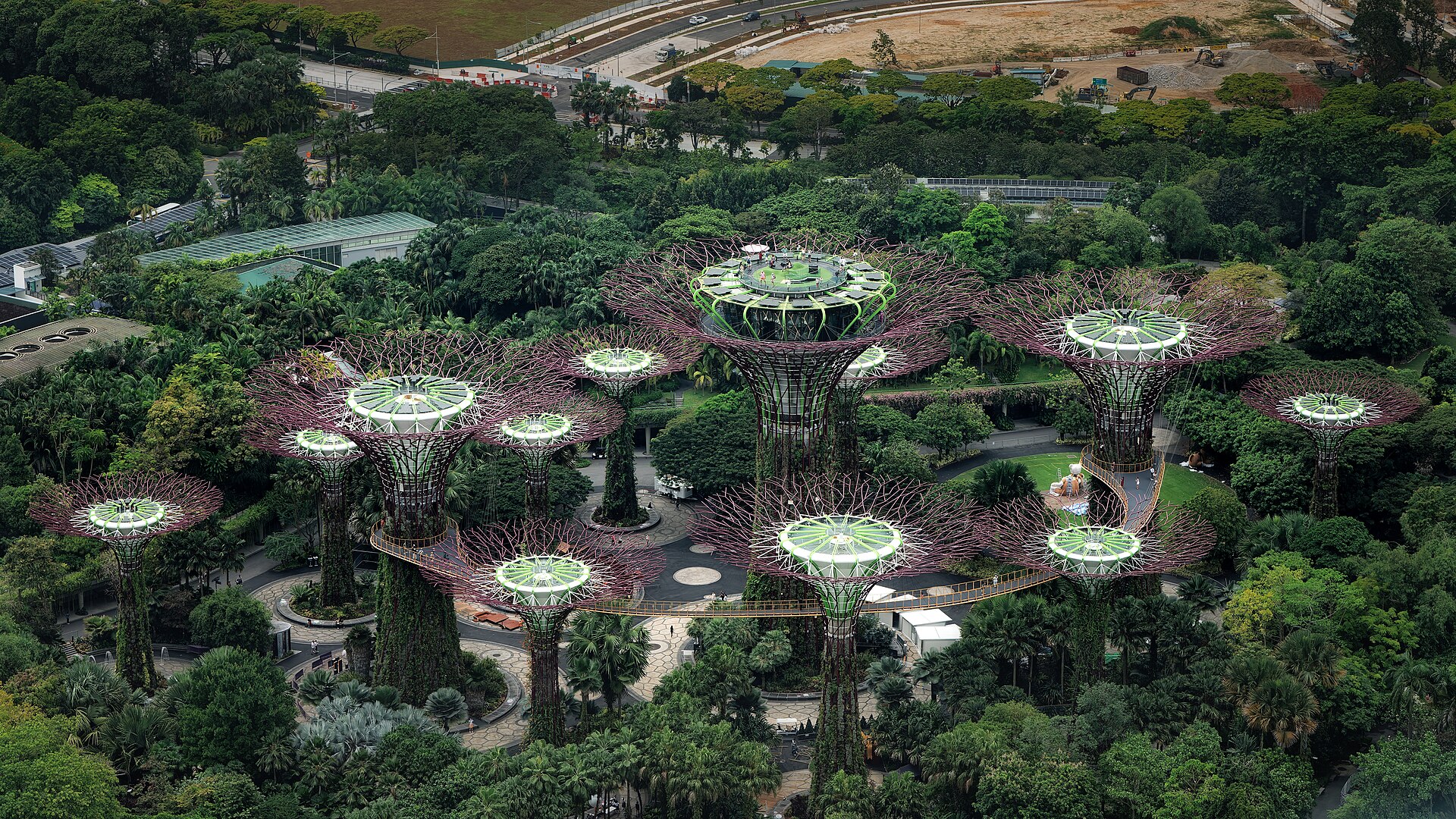 Gardens by the Bay w Singapurze
